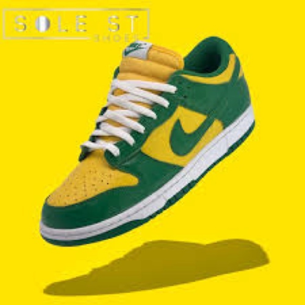 NWT Nike Dunk Low Brazil - Size 9.5 Men